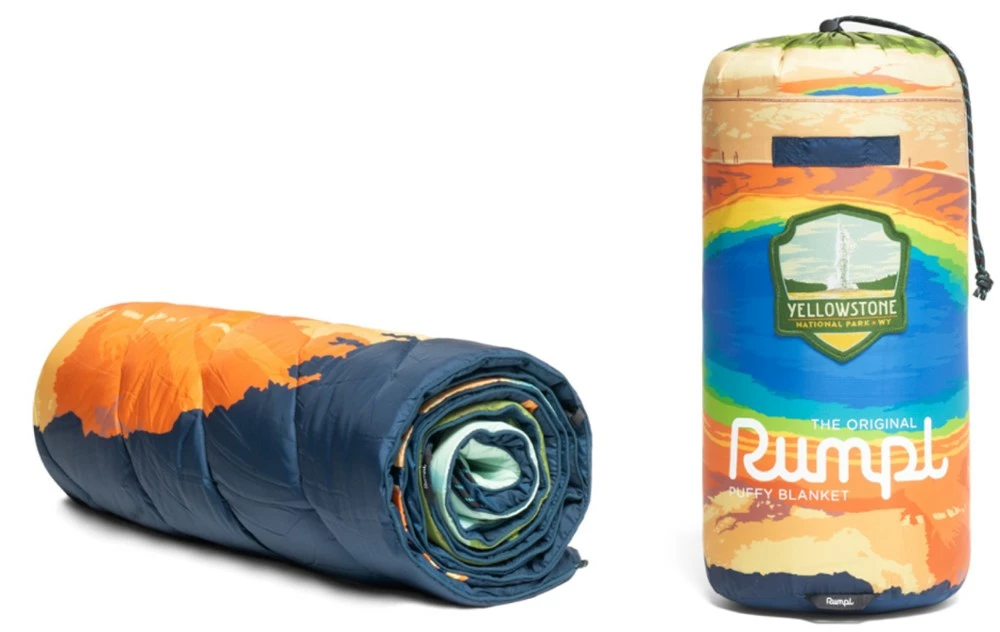Rumpl Original Puffy Blanket - Yellowstone 6 Rumpl Original Puffy Blanket - Yellowstone - Image 4