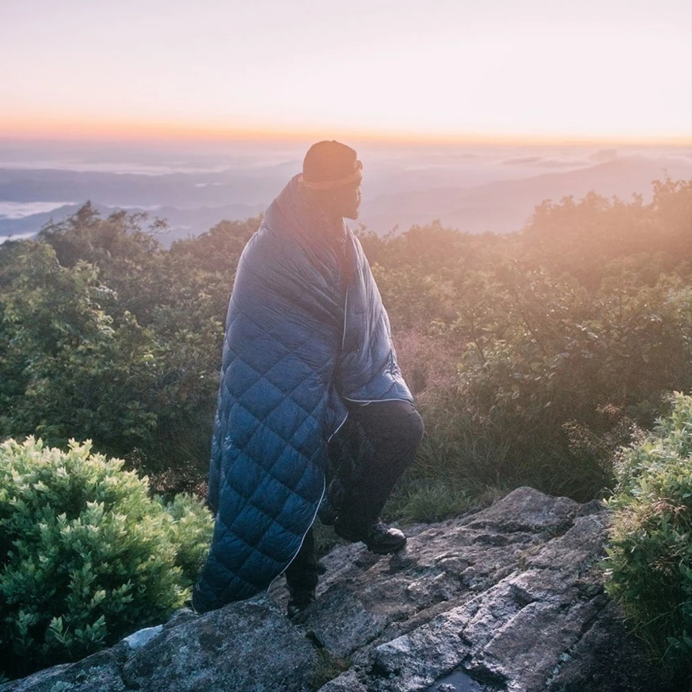 Rumpl Featherlite Down Puffy Blanket - Deep Royal 11 Rumpl Featherlite Down Puffy Blanket - Deep Royal - Image 9