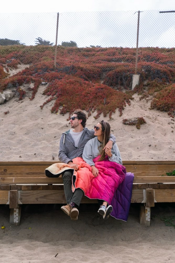 Rumpl Original Puffy Blanket - Dawn Pixel Fade 6 Rumpl Original Puffy Blanket - Dawn Pixel Fade - Image 4