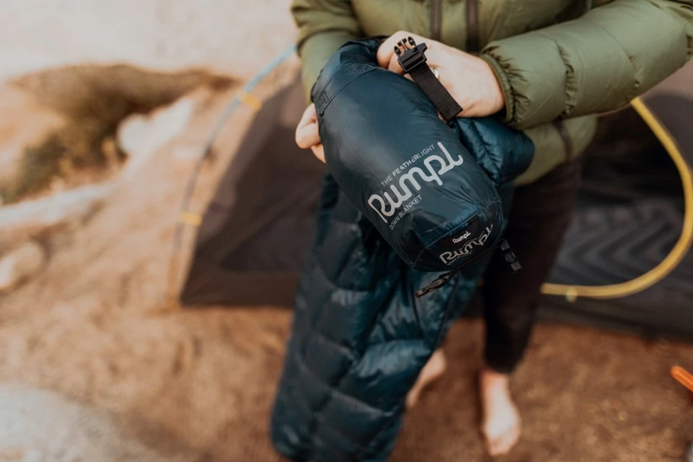 Rumpl Featherlite Down Puffy Blanket - Deep Royal 14 Rumpl Featherlite Down Puffy Blanket - Deep Royal - Image 12