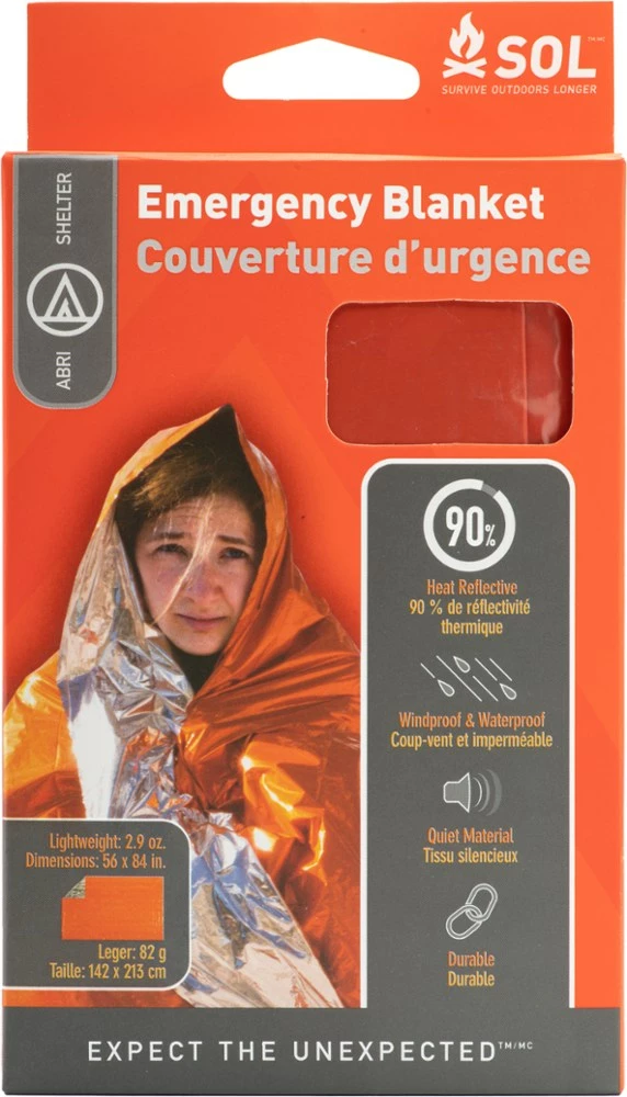 SOL Emergency Blanket 3 SOL Emergency Blanket