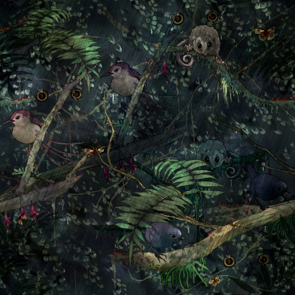 Selk'Bag Lite Recycled 6G Wearable Sleeping Bag - Rainforest Print 6 Selk'Bag Lite Recycled 6G Wearable Sleeping Bag - Rainforest Print - Image 4