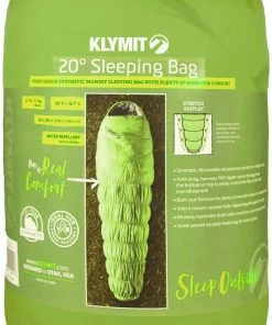 Klymit 20F Synthetic Sleeping Bag -Cheap Sleeping Bags Store bd6f5358 ffab 45ca ae82 8c2eb5aa78f8