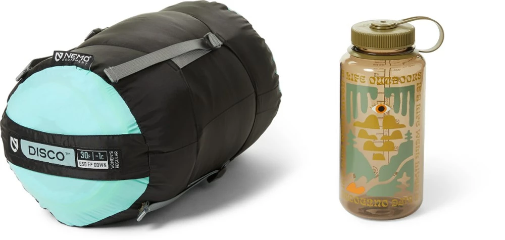 NEMO Disco 30 Sleeping Bag - Women's 12 NEMO Disco 30 Sleeping Bag - Women's - Image 10