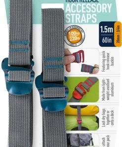 Sea to Summit Hook-Release 3/4" Accessory Straps - Package of 2