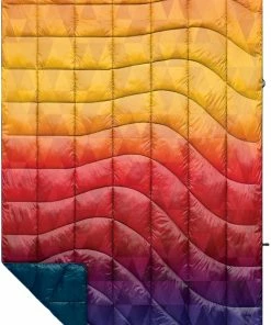 Rumpl Down Puffy Blanket - Pyro Tri-Fade